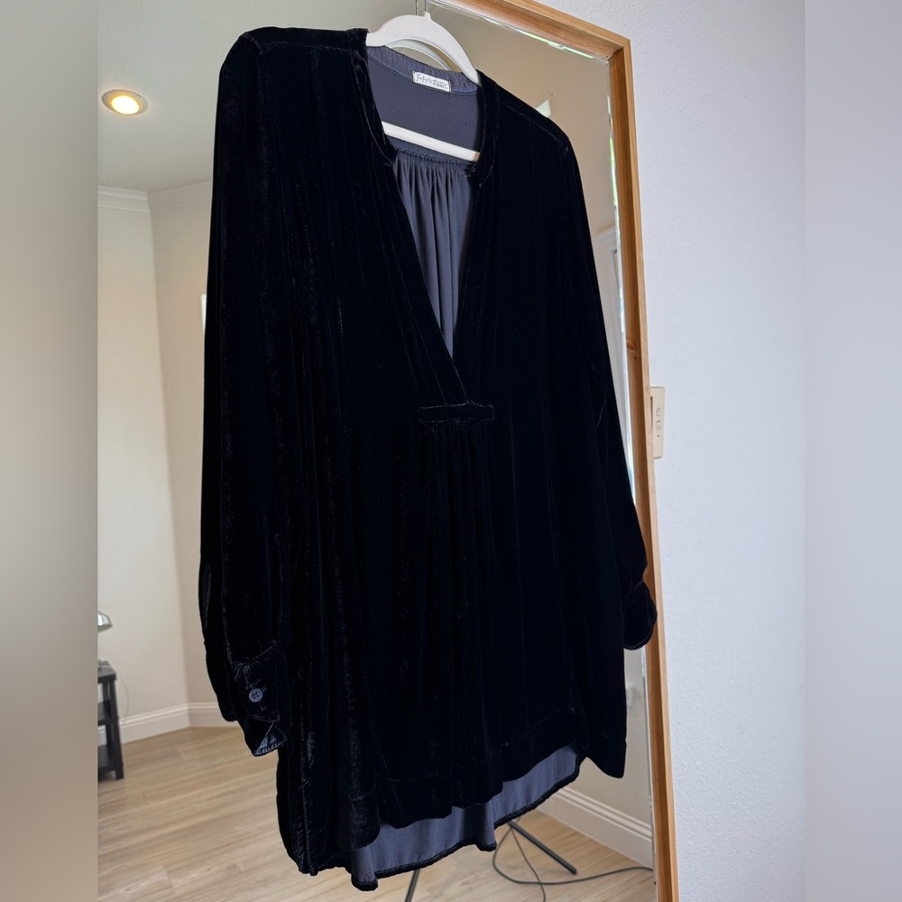 Lux Velvet Shirt Dress from Free People